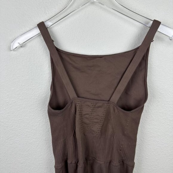FP Movement Good Karma High-Neck Onesie in Wild Mustang Brown - Picture 8 of 9